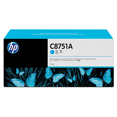 Atramentová náplň HP C8751A - azúrová (C8751A)