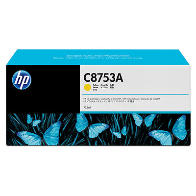 Atramentová náplň HP C8753A - žltá (C8753A)