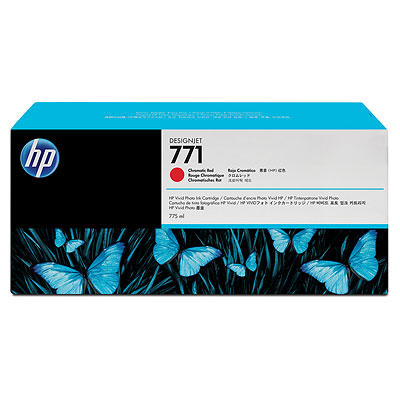 Atramentová náplň HP 771 - chromatická červená (CE038A)