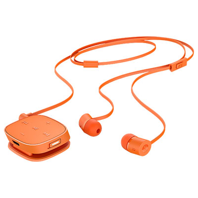 Bluetooth slúchadlá HP H5000 - oranžové (J2X03AA)