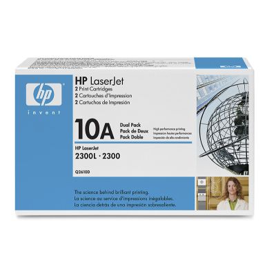 Toner HP 10A - čierny, dvojbalenie (Q2610D)