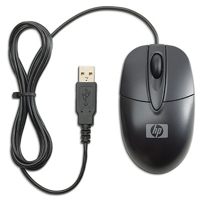 USB optická cestovná myš HP (RH304AA)