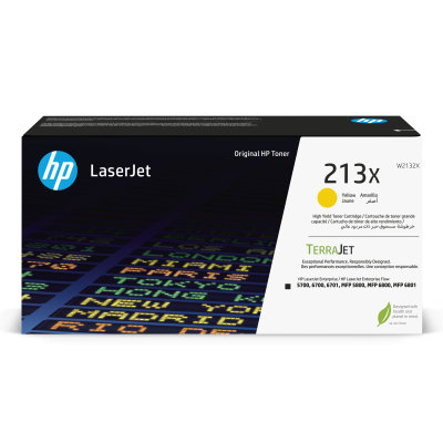 Toner HP 213X -&nbsp;žltý (W2132X)