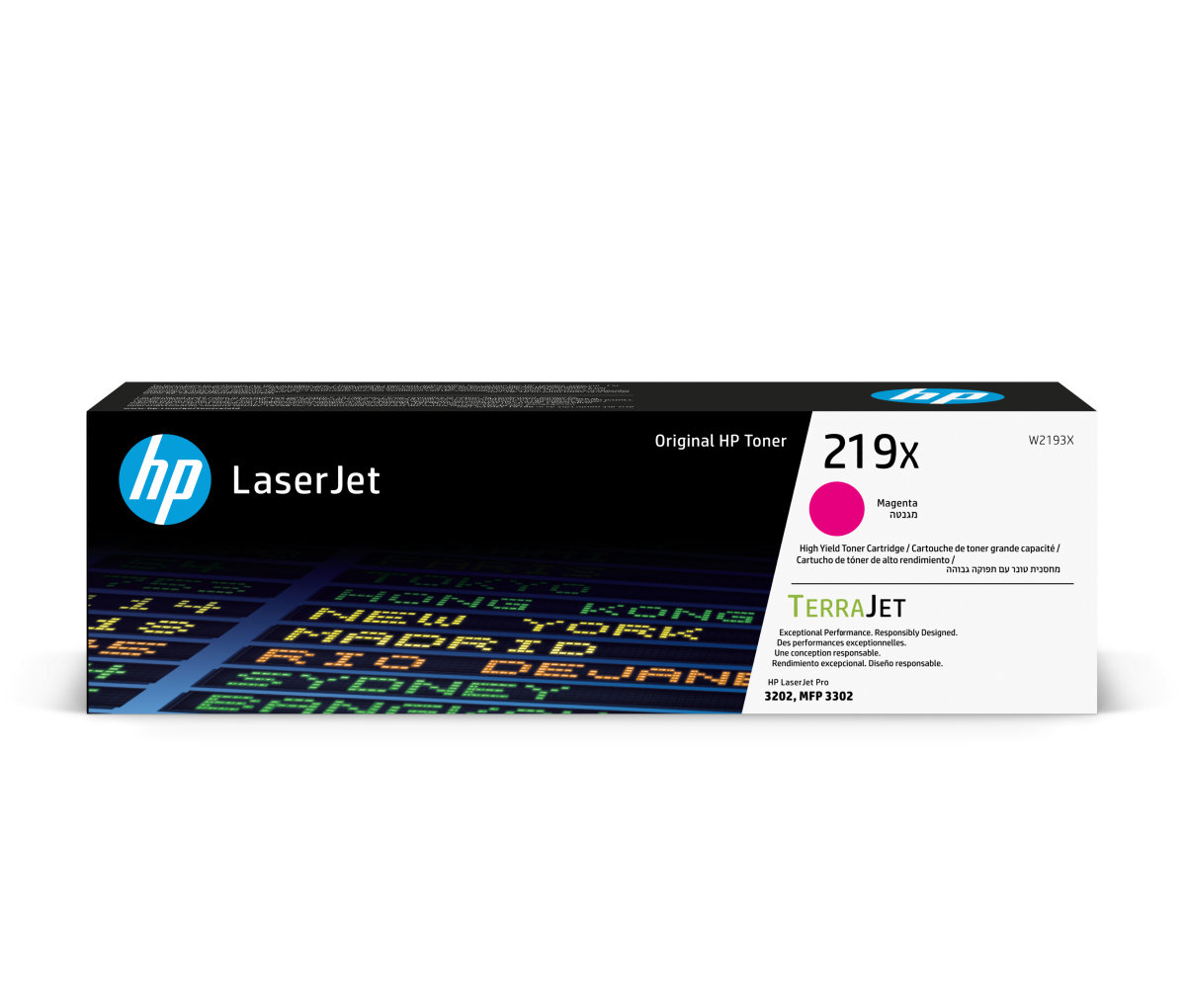 Toner HP 219X - purpurový (W2193X)