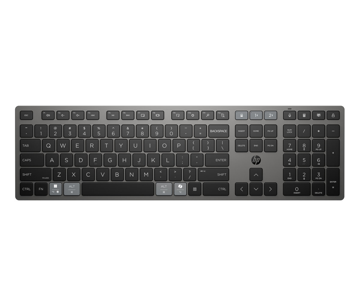 Bezdrôtová klávesnica HP 720 Multi-Device Rechargeable Wireless Keyboard (9T5B1AA)