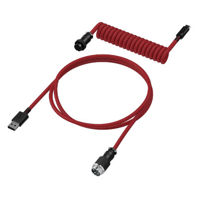 HyperX USB-C Coiled Cable Red-Black (6J677AA)